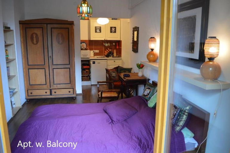 Bedroom 4, Cozy studio at the Castle, Budapesti