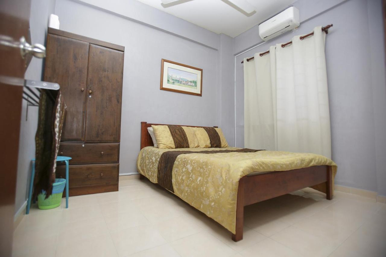 Bedroom, Putra Harmoni Putrajaya (Tiny Suite, 3 AC Bedrooms, 1 Bath, WiFi, Ground Floor) by MRK, Kuala Lumpur