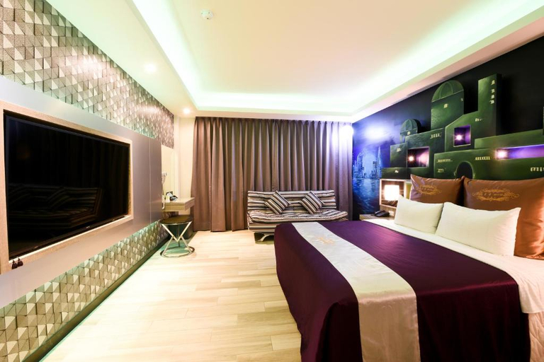 Bedroom 3, ZC Motel, Taoyuan