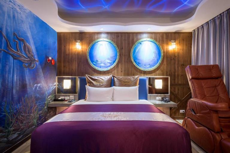 Bedroom 2, ZC Motel, Taoyuan