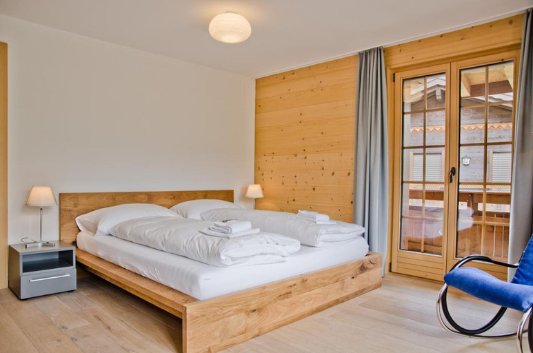 Bedroom, Apartment Branderli - GRIWA RENT AG, Interlaken