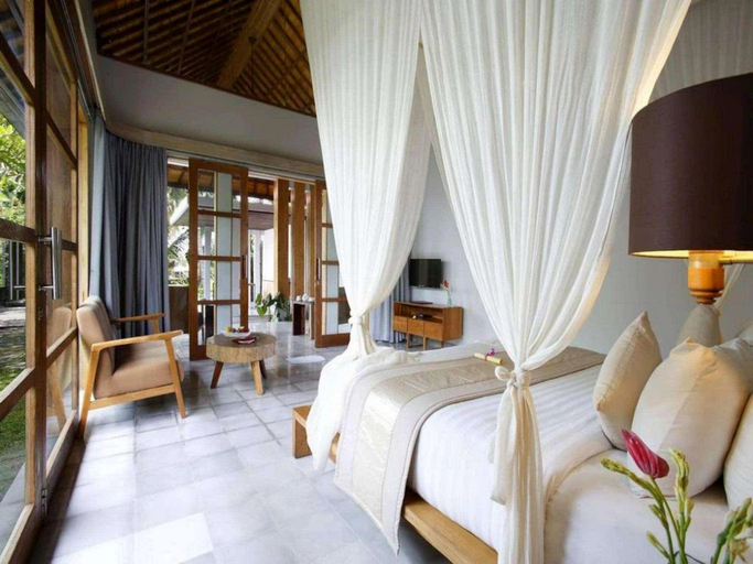 Bedroom, One Bedroom Private Pool Villa in Ubud, Gianyar