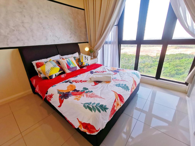 Bedroom 3, Legoland-HappyRainbow Suite at D'Pristine-8pax with Lakeview, Johor Bahru