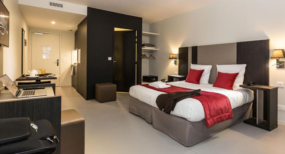 Bedroom 4, Appart Hotel Odalys City Paris XVII, Paris