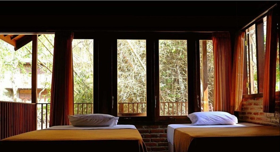 Bedroom, Jungle Hut G-land , Banyuwangi