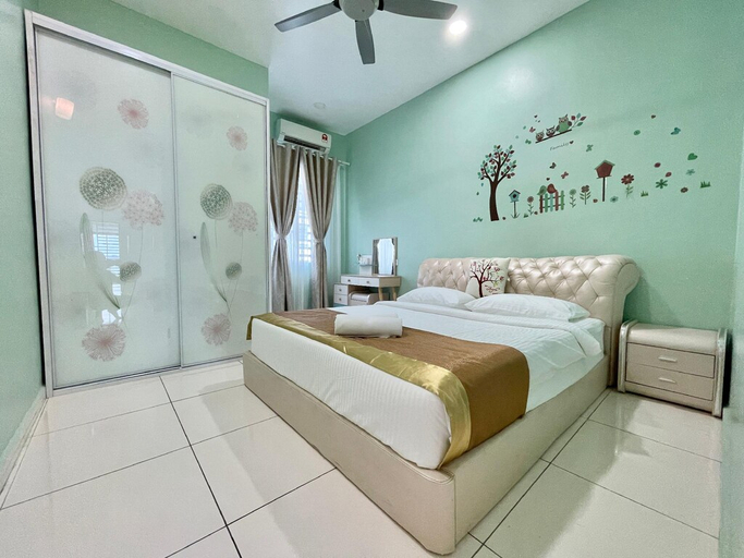 Bedroom 4, Cozy Seaview Townhouse III ☀ 4BR | 餐馆和免税商店5分钟距离|, Langkawi