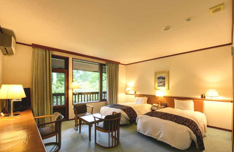 Bedroom, Hakkoda Hotel, Aomori