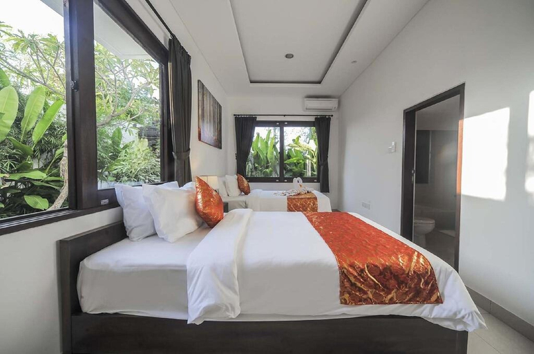 Bedroom 4, Ricefield View 4 Bdrm Villa Rindik , Denpasar