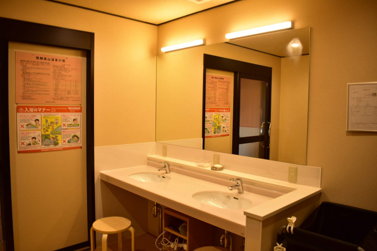 Bathroom 4, Hida Gasshoen, Takayama