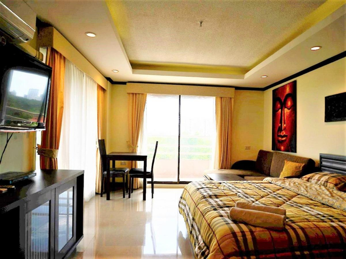 Bedroom 3, Angket condominium corner apartment 47sqm large balcony, Pattaya