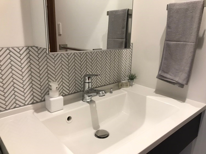 Bathroom, Mountain Stream Apartments / Vacation STAY 78855, Hakuba
