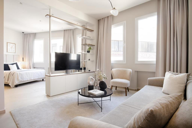 Bedroom 4, Luxury Apartments in Plaka by UPSTREET, Attica