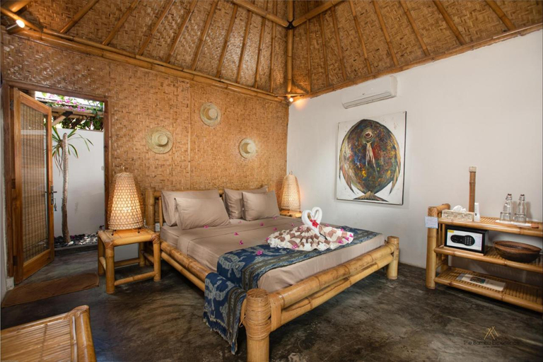 Bedroom 3, Bambu Cottages, Lombok