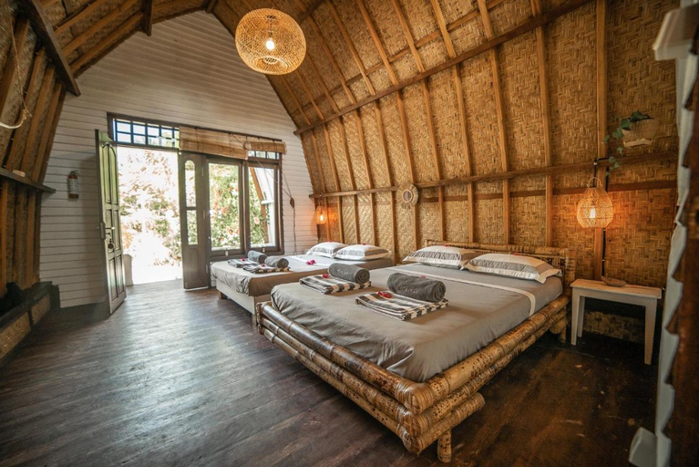 Bedroom, Musa Villas and Bungalows Gili Air, Lombok