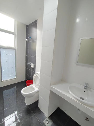 Bathroom, Abah Apartment 2 bilik Golden Hills Muslim Only, Cameron Highlands