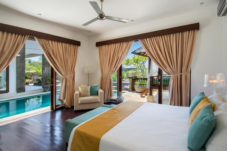 Bedroom 5, Villa Amanie - Private Villa with Infinity pool, Stunning Views and Cook, Badung