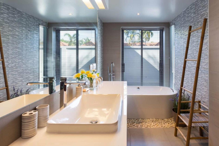 Bathroom, Entire 2 Bedroom Private Pool Villa #LZ2, Badung