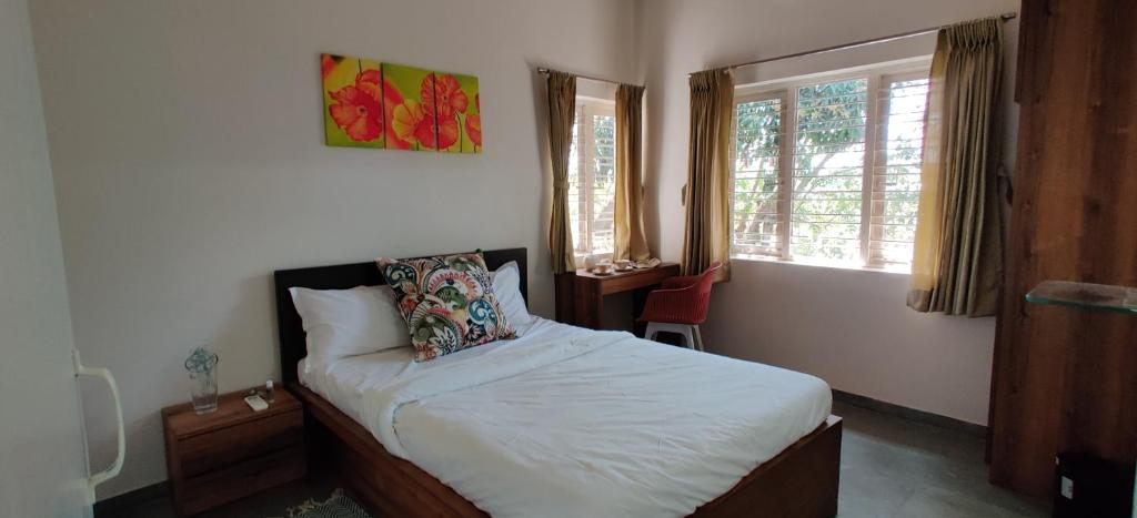 Bedroom 5, Shakuntala Farm-Rustic stay with modern comforts, Nashik