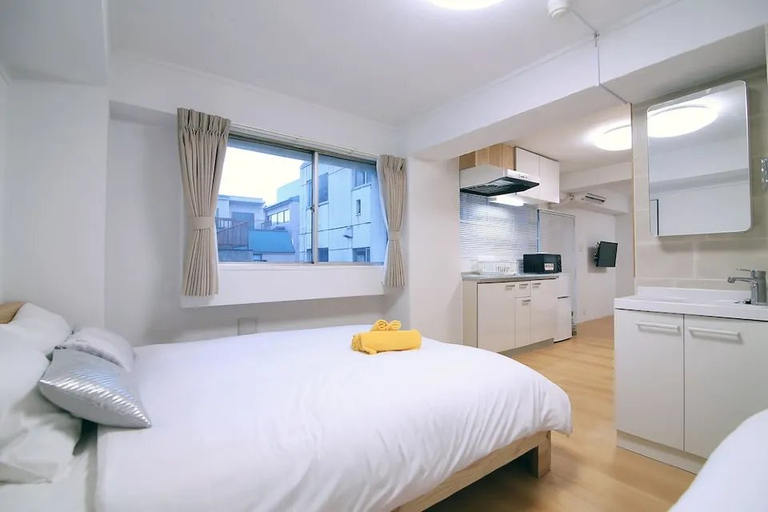 Bedroom 3, Rhodes Kagurazaka Hotel, Shinjuku