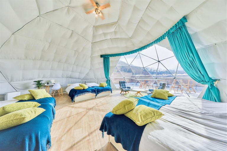 Bedroom 3, Panoramic Mt. Fuji Views from All Rooms – VISION GLAMPING Resort & Spa YAMANAKAKO, Yamanakako