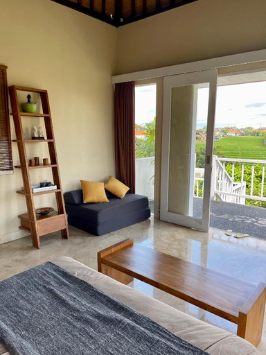Bedroom, Private suite in a kids friendly big shared villa in Canggu, Badung