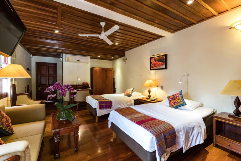Bedroom 2, Mekong Riverview Hotel, Chomphet