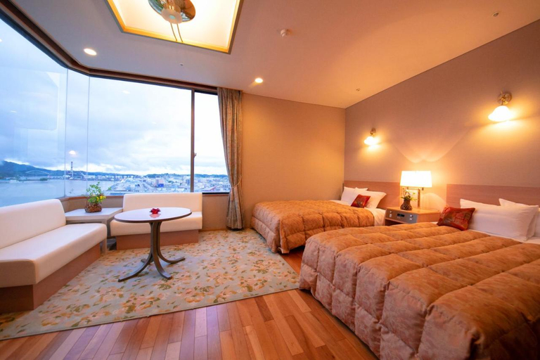 Bedroom, Kesennuma Plaza Hotel, Kesennuma