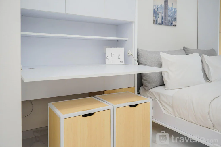 Bedroom 4, Great Location Studio Sky House BSD By Travelio, Tangerang Selatan