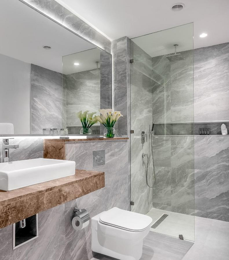 Bathroom 5, The Art Hotel, Eti-Osa