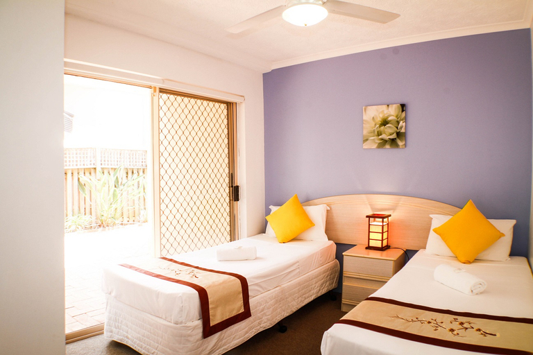Bedroom 3, Surfers Riverside Apartments, Gold Coast