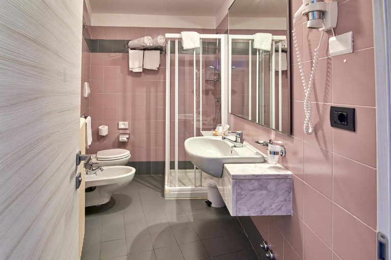 Bathroom, Hotel Sole, Treviso