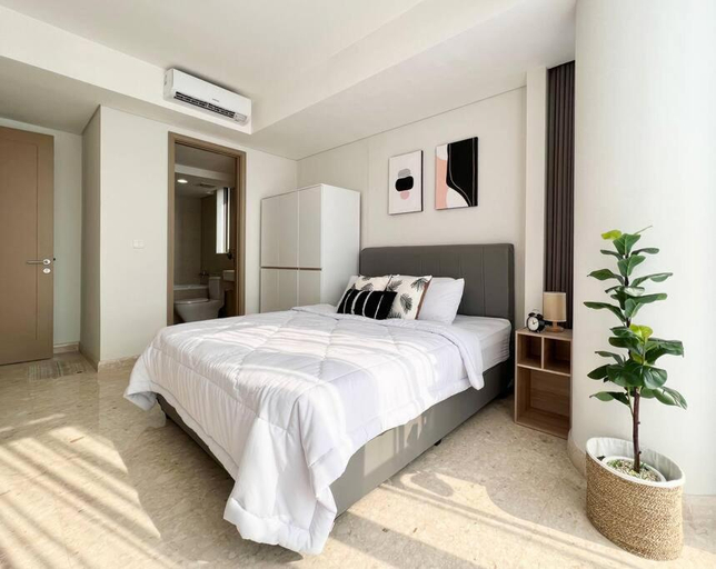 Bedroom 4, Stylish Seaview 3 BR Condo at PIK, Jakarta Utara