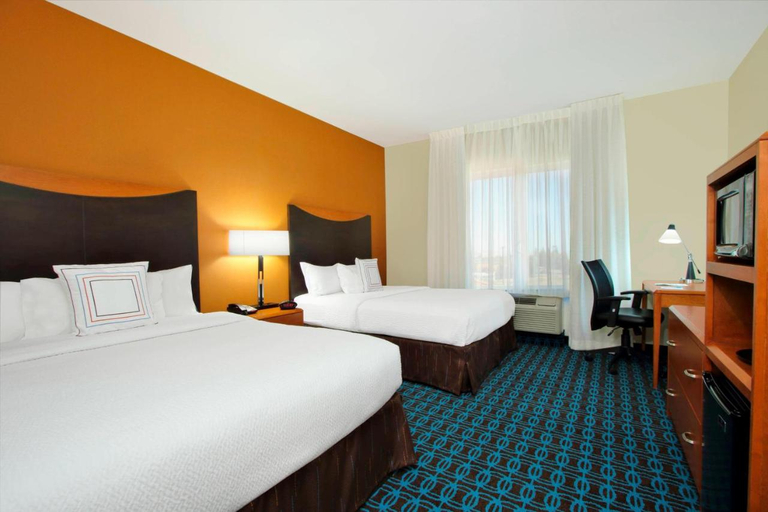 Bedroom 3, Fairfield Inn & Suites Fresno Clovis, Fresno