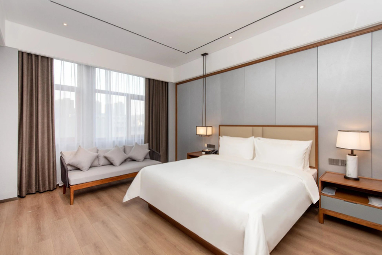 Bedroom 2, Starway Hotel Qingyang Huan County Chengnan New District, Qingyang