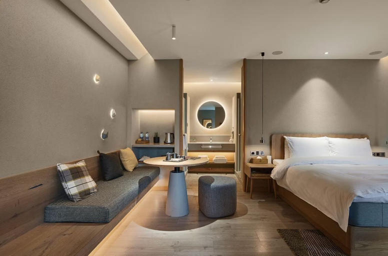 Bedroom 3, EBO Hotel Hangzhou Wulinmen, Hangzhou