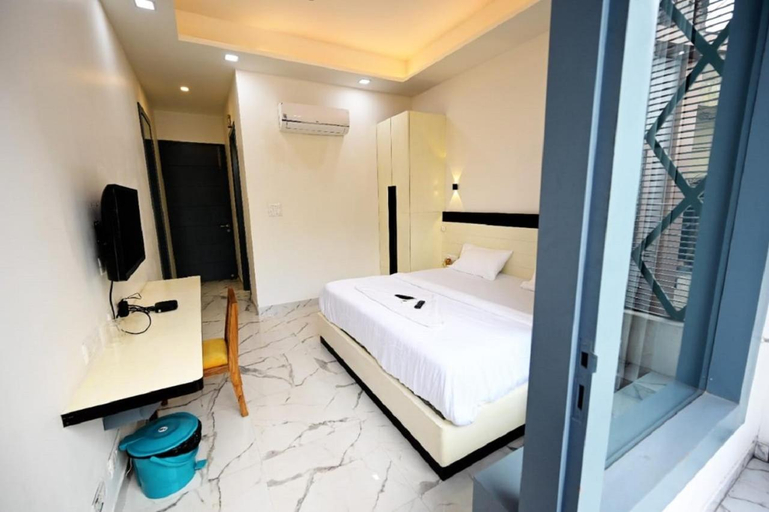 Bedroom 4, Hotel Prago by Green Deer Varanasi, Varanasi