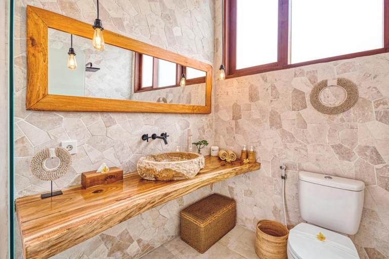 Bathroom 4, Villa Belize - Lush, Private 4BDR, Rooftop Terrace, Badung
