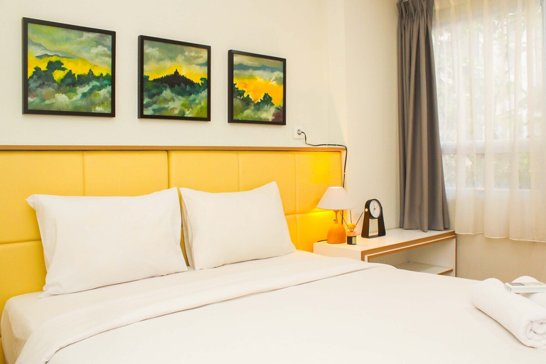 Bedroom 2, Nice And Elegant 1Br Apartment At Mustika Golf Residence, Cikarang