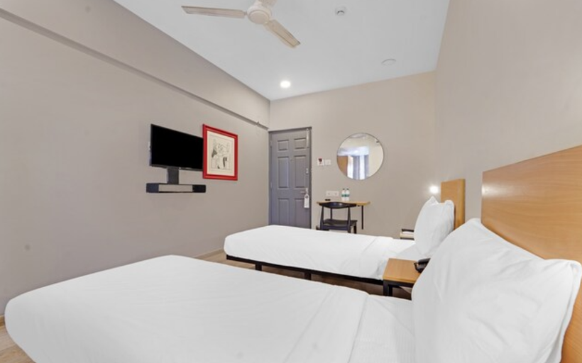 Bedroom 2, Collection O OMR Perungudi Thiruvanmiyur Beach, Chennai