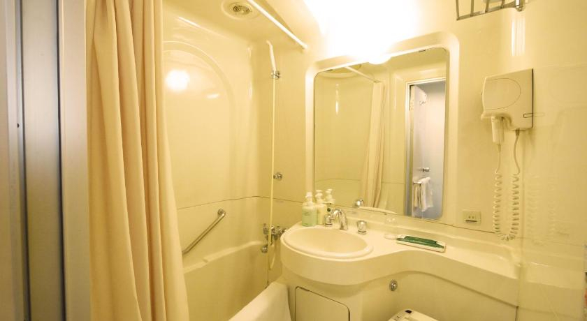 Bathroom, Hotel Route Inn Abashiri Ekimae, Abashiri