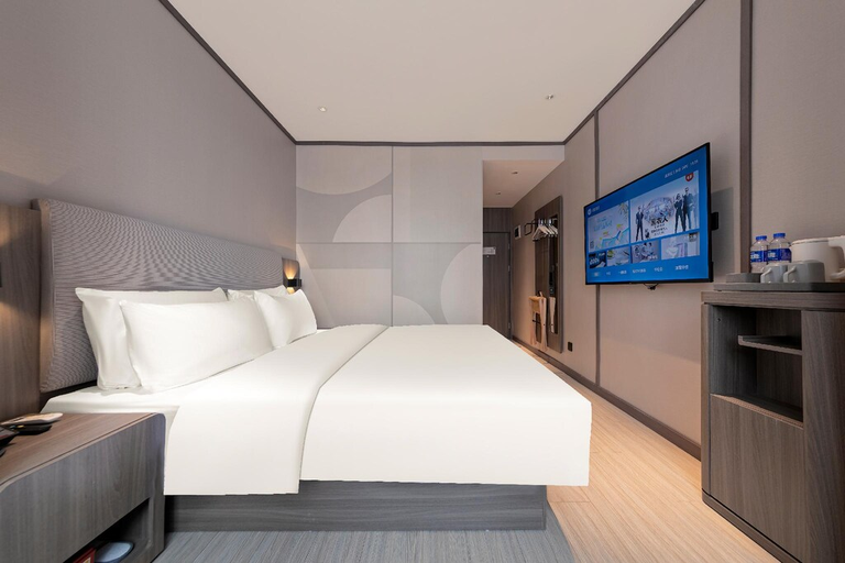 Bedroom 5, Hanting Hotel Wuhan Wuchang Railway Station Dingziqiao Road, Wuhan
