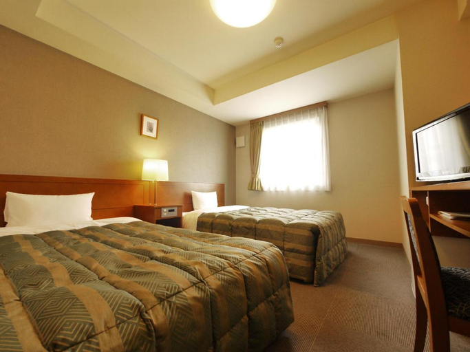 Bedroom 2, Hotel Route Inn Honjo Eki Minami, Honjō