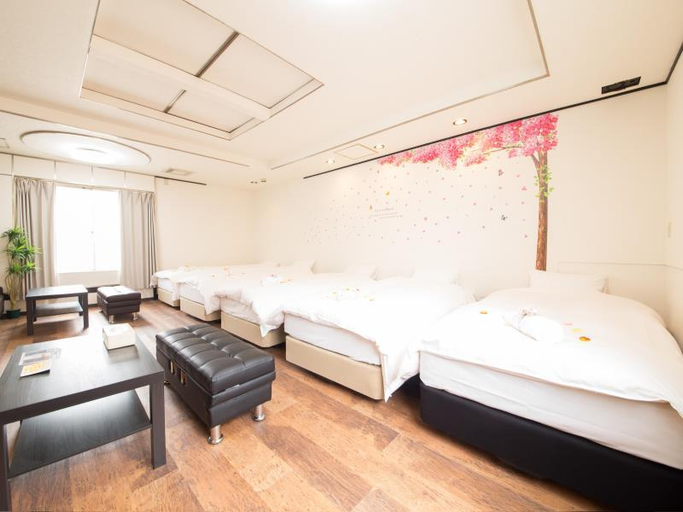 Bedroom 4, Hotel Candy Hall, Osaka