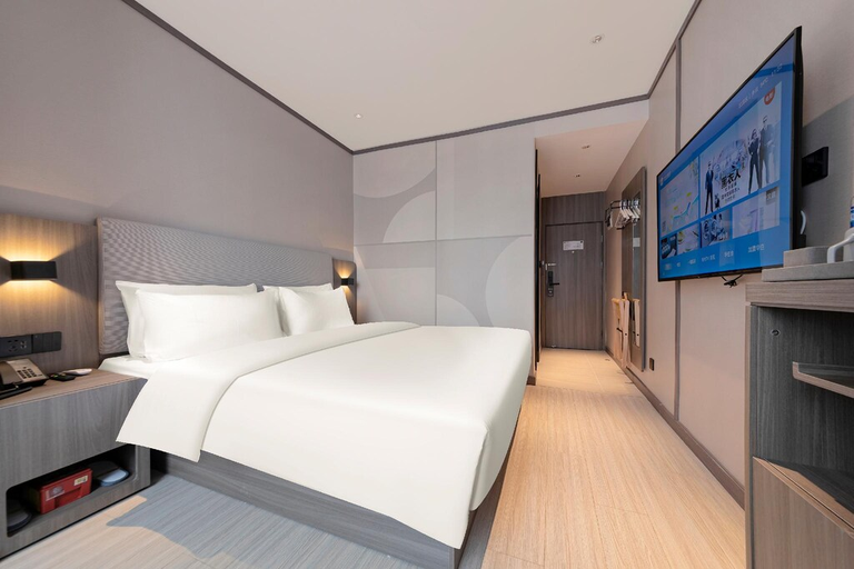 Bedroom 2, Hanting Hotel Wuhan Wuchang Railway Station Dingziqiao Road, Wuhan
