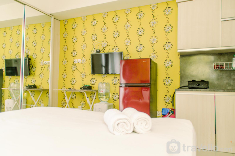 Bedroom 4, Nice Elegant Studio Paramount Skyline By Travelio, Tangerang
