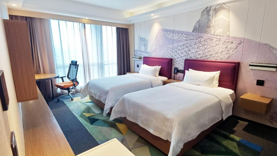Bedroom 5, Hampton by Hilton Guangzhou Zhujiang New Town, Guangzhou