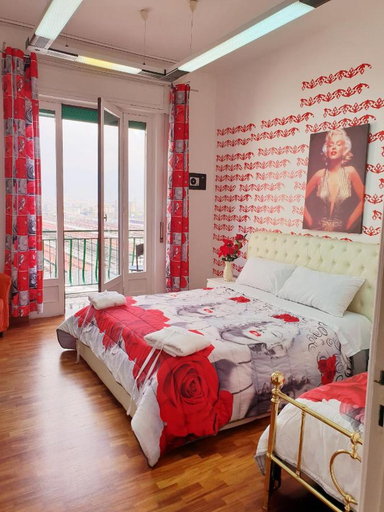 Bedroom 2, Blue Crystal NAPOLI ROOMS, Napoli