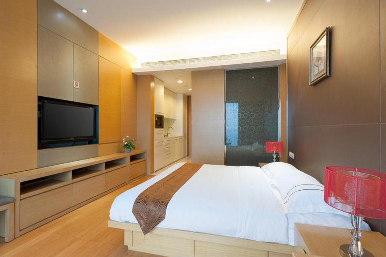 Bedroom 2, Yicheng Apartment PaZhou Poly World Center, Guangzhou