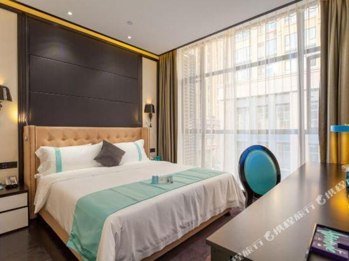Bedroom 2, Xana Hotelle Chengdu Railway East Station West Square, Chengdu