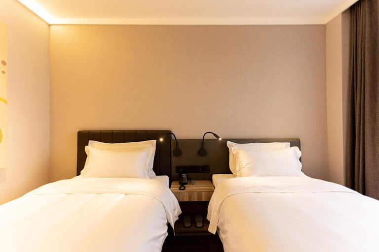 Bedroom 4, Hanting Hotel Cangzhou Xian County, Cangzhou